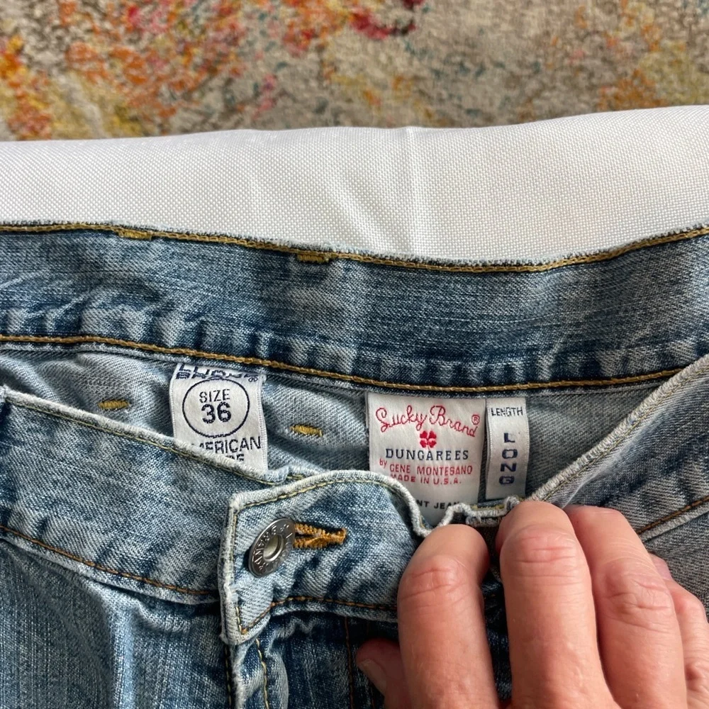 Distressed Denim Men’s Lucky Jeans
